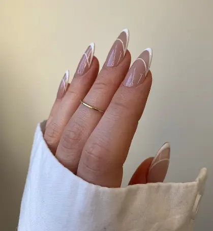 White nails