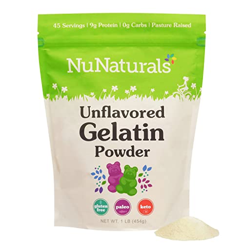 NuNaturals Gelatin Powder