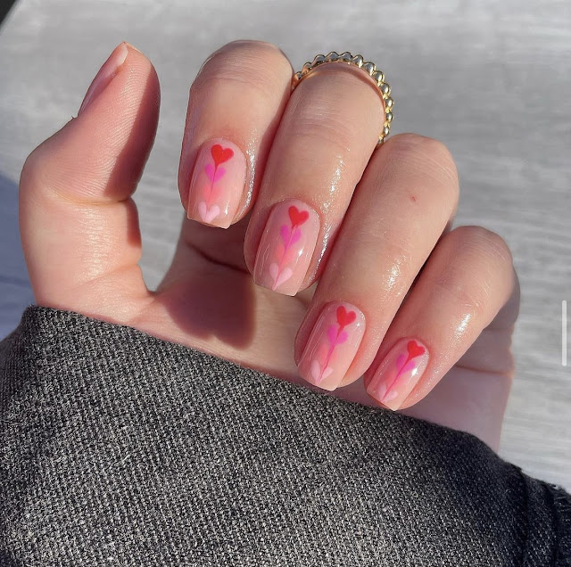 heart nails