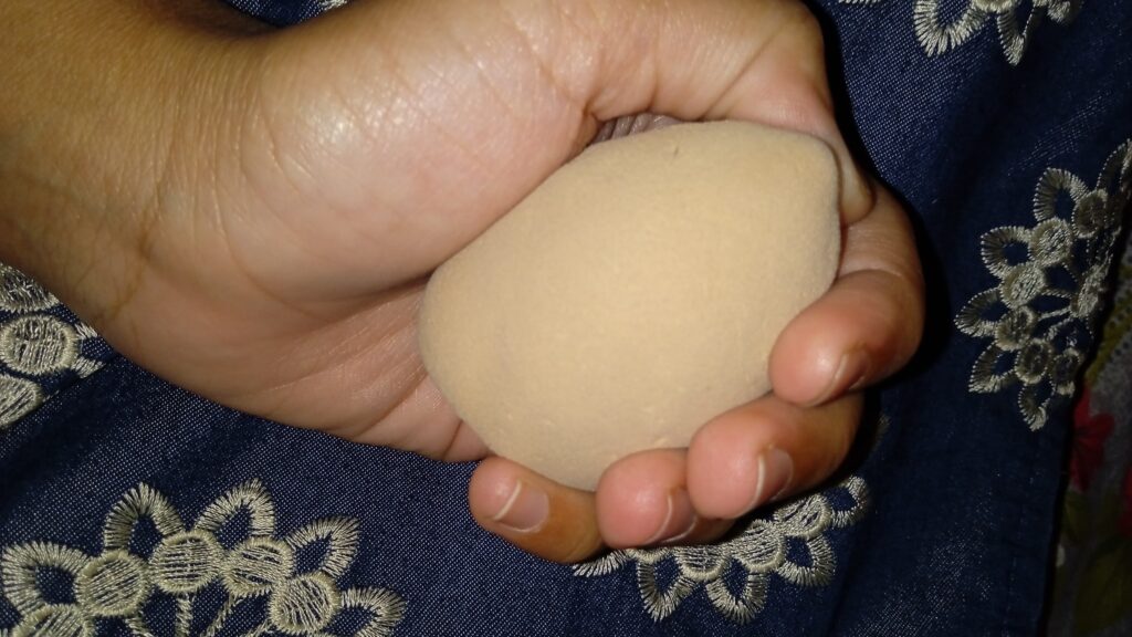 My cleaned beauty blender