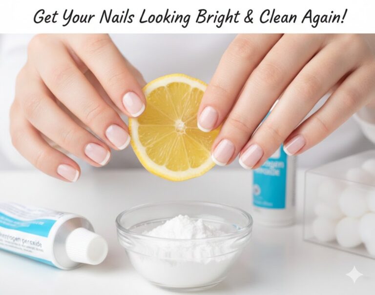 remove stains on nails from nail polish