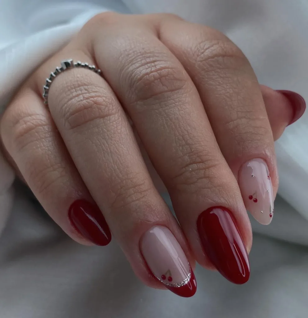 Cherry manicure