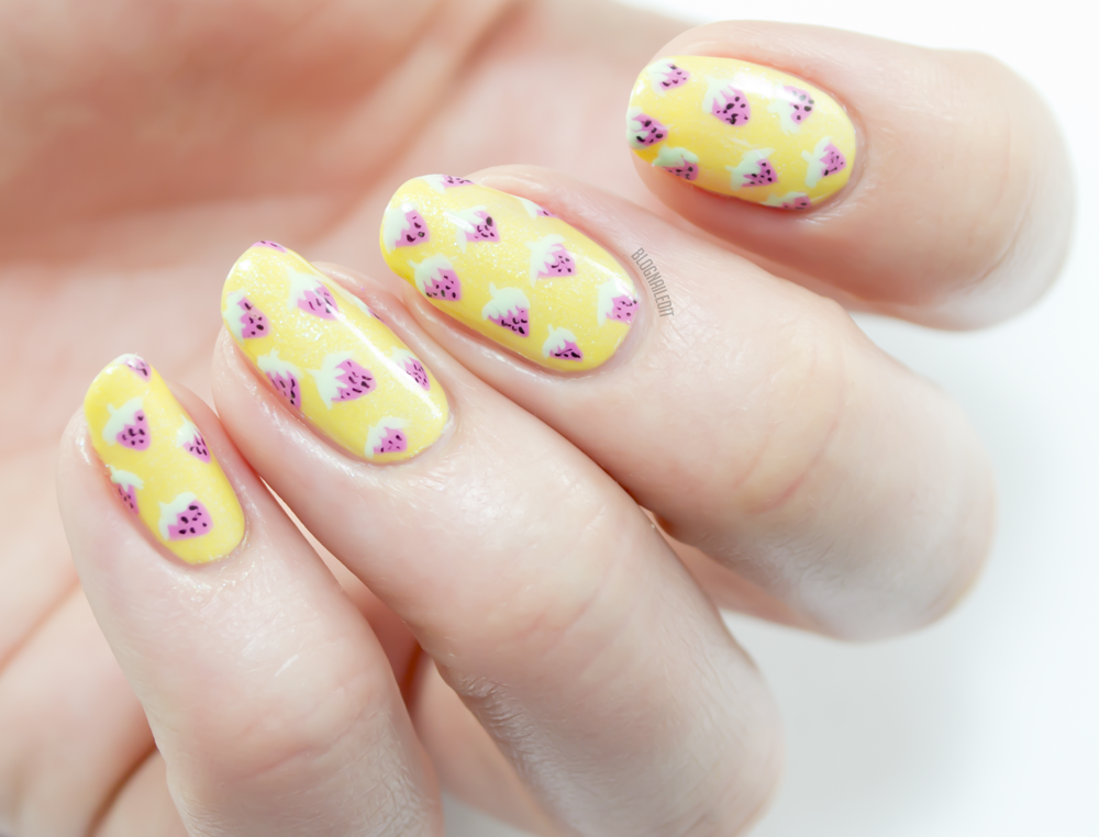 Strawberry nails