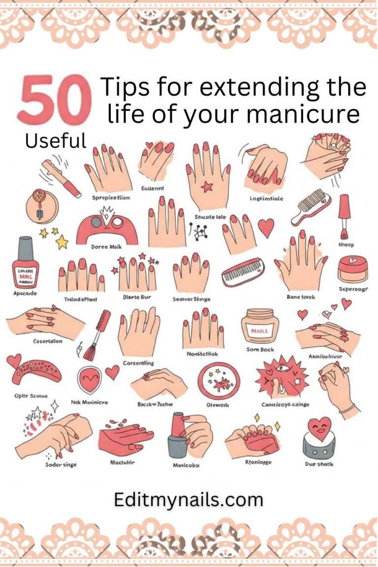 tips for extending the life of your manicure