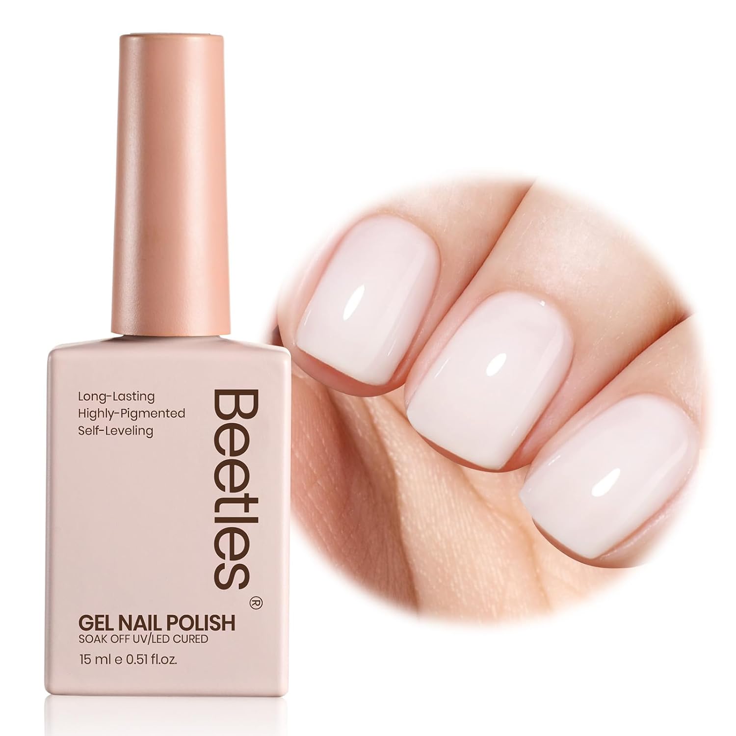 Milky White Gel Polish