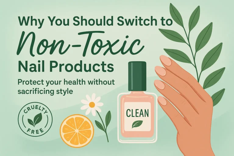 Why you should switch to non toxic nail products