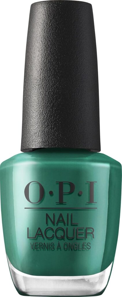 OPI Rated Pea-G dark forest green Nail polish