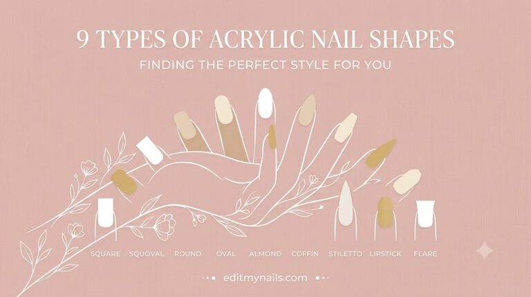 Types of acrylic Nail SHapes