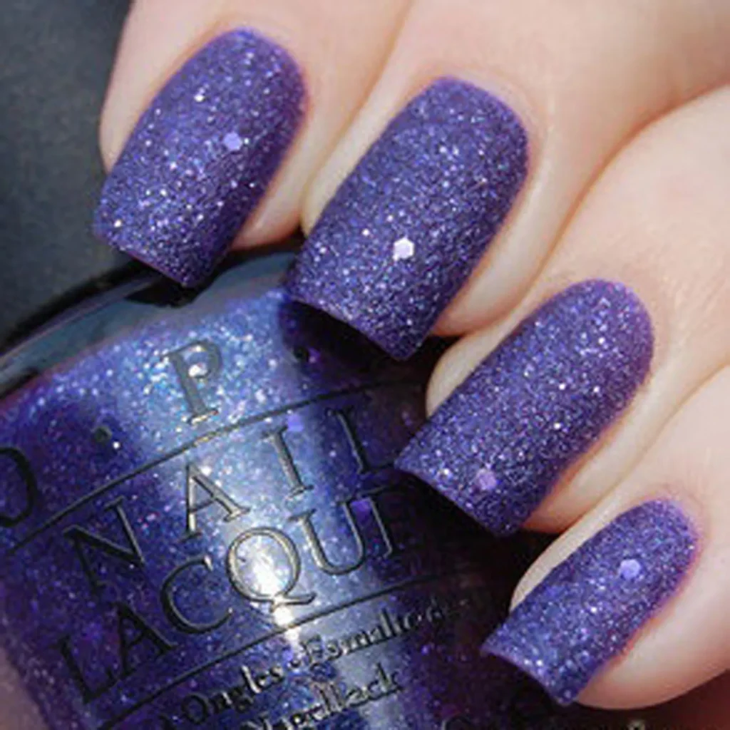 Sand textured nails