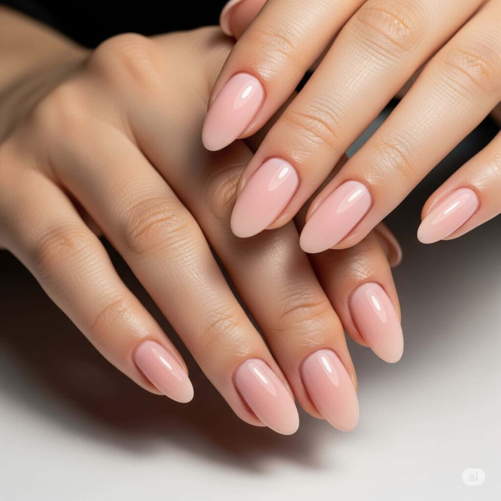 almond shape nails