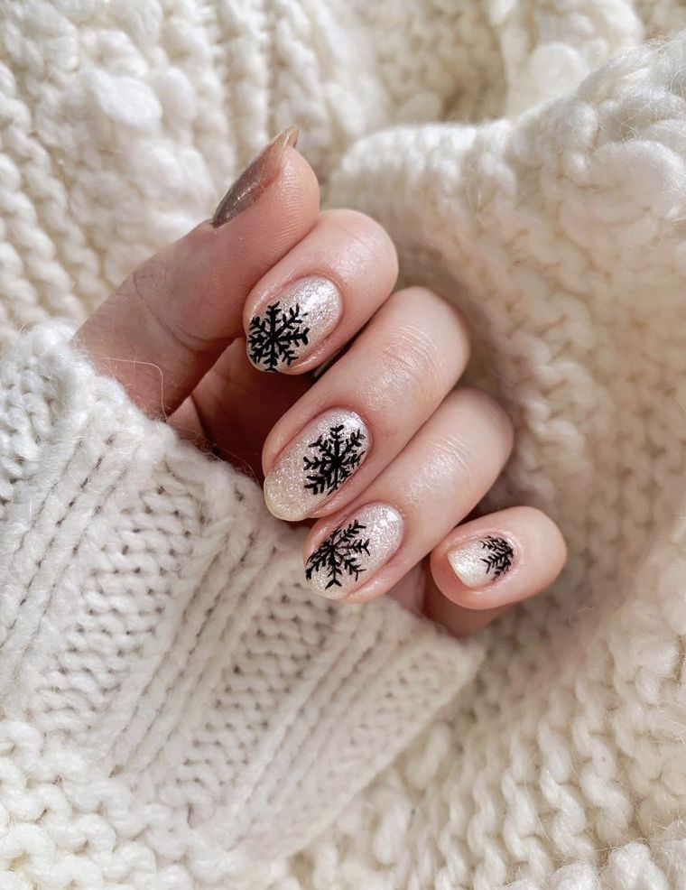 frosted flakes nail design
