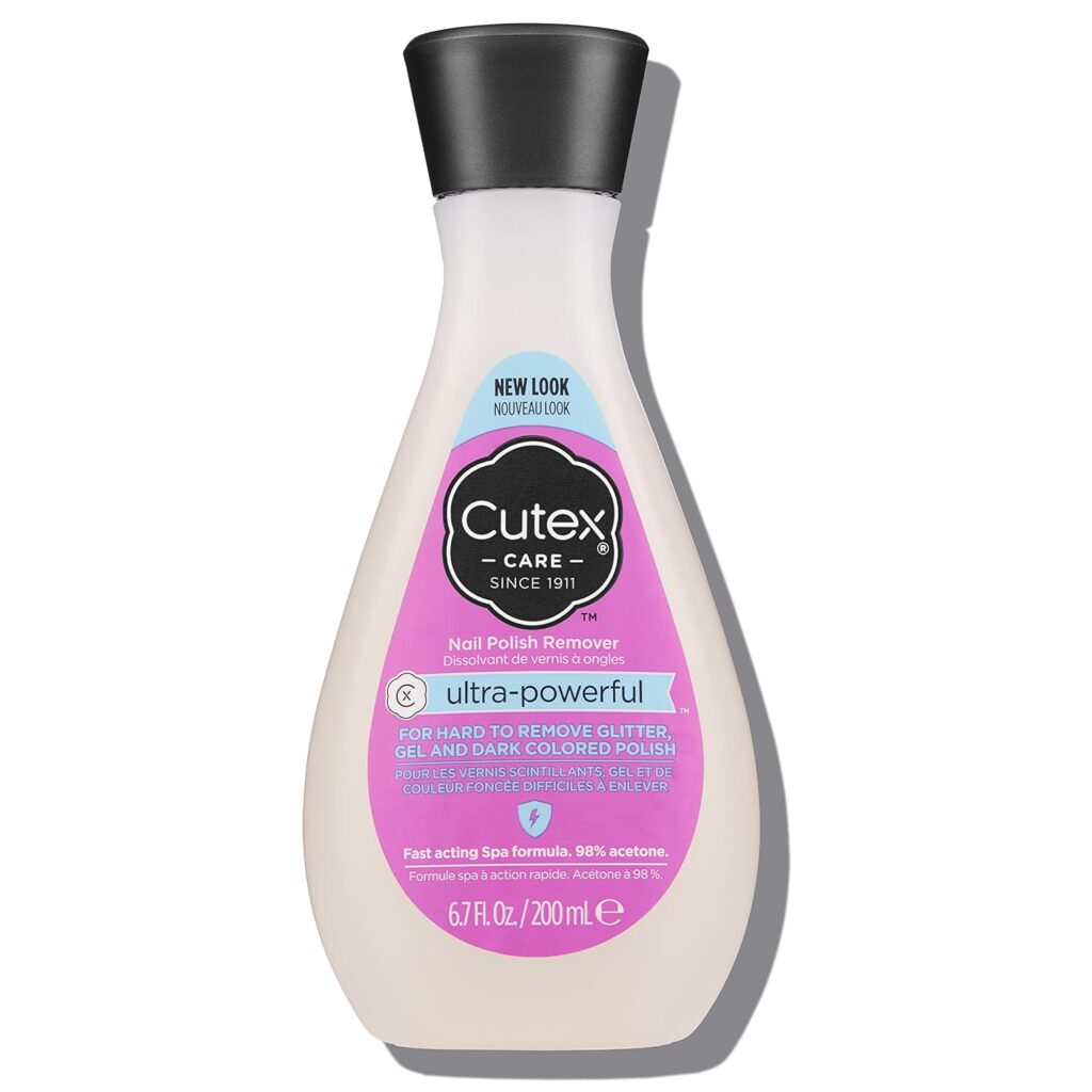 Cutex gel nail polish remover