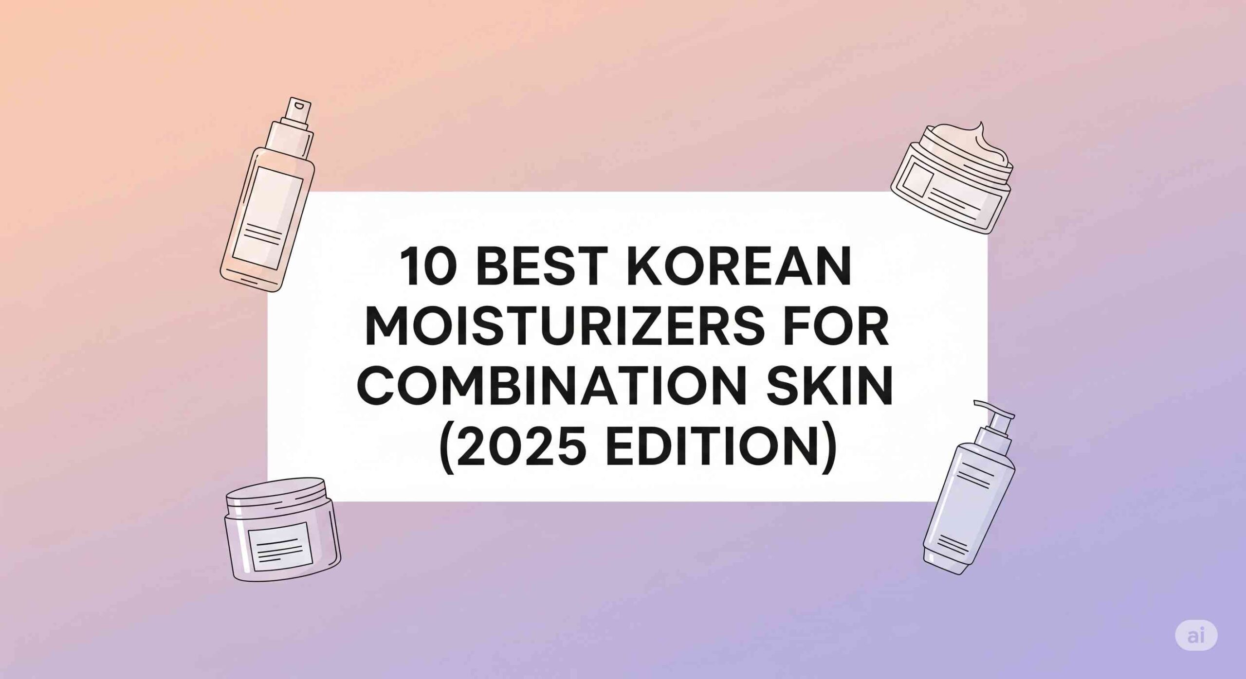 Korean moisturizer for combination skin