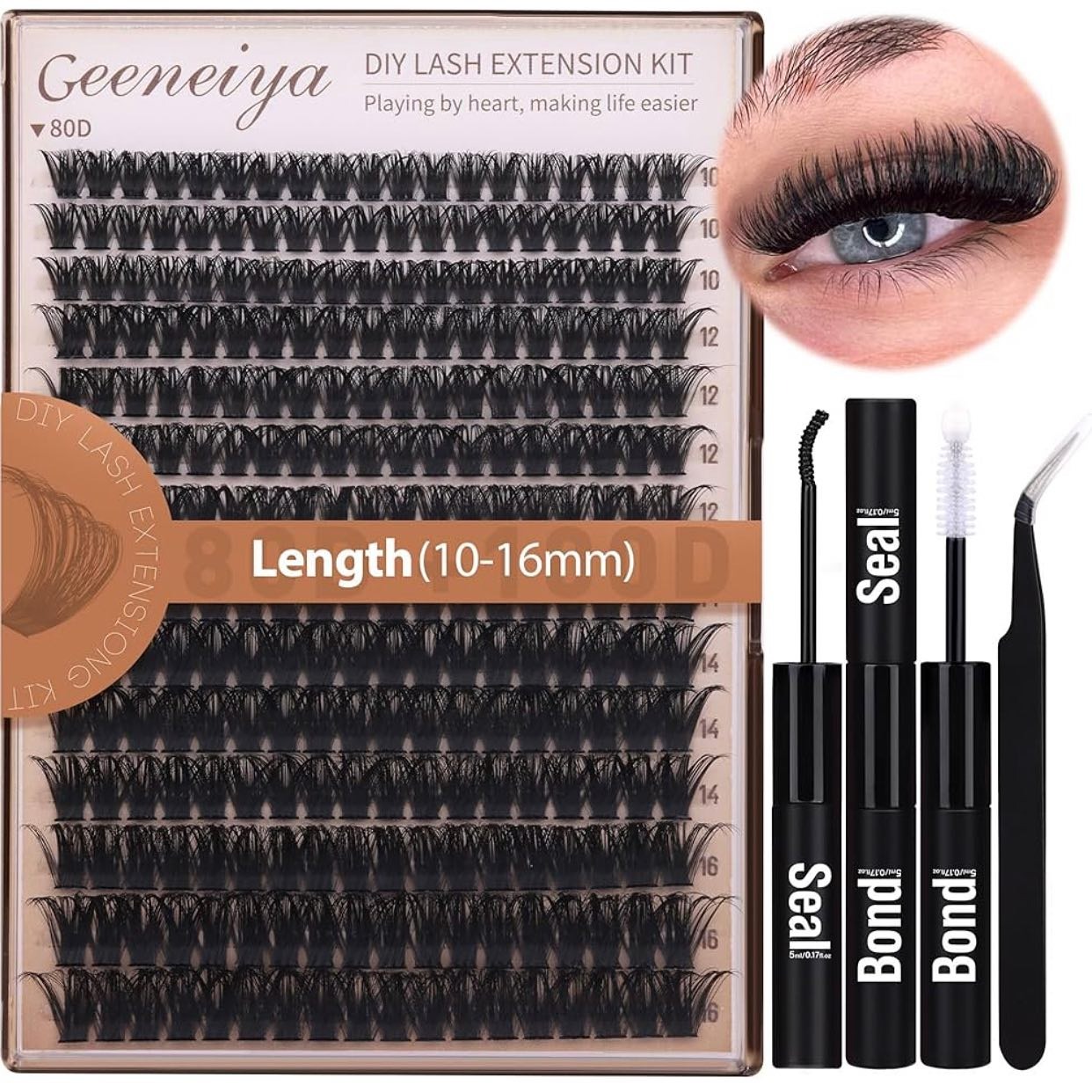 Geeneiya Volume Lash Clusters