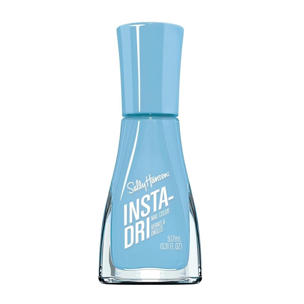 Sally Hansen Insta-Dri Nail Polish Pale Sky Blue Nail Color