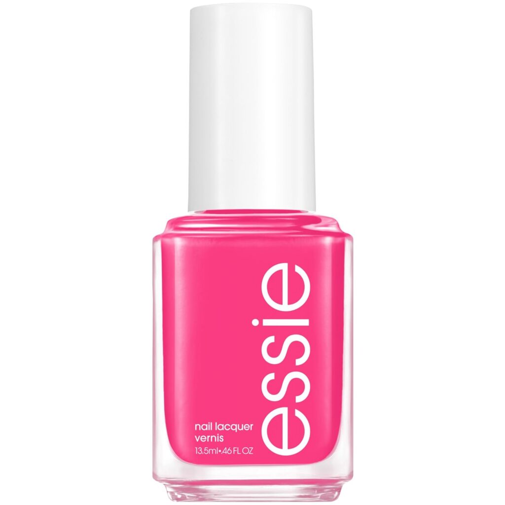 essie mod square hot pink nail polish
