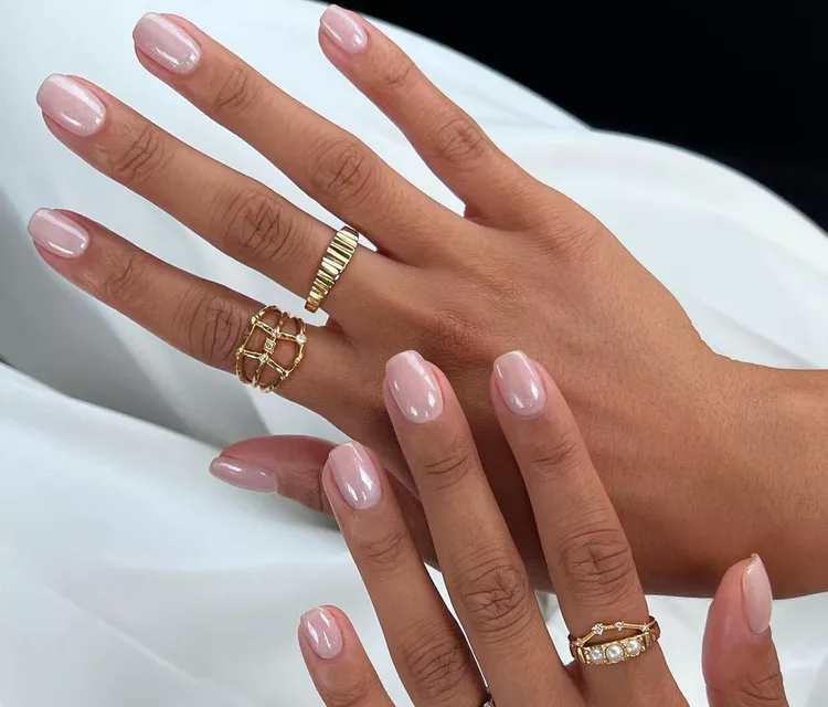 Best for Hailey Bieber Glazed Donut Nails