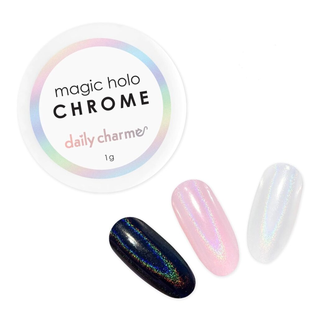 Daily Charme Magic Holo Nail Chrome Powder