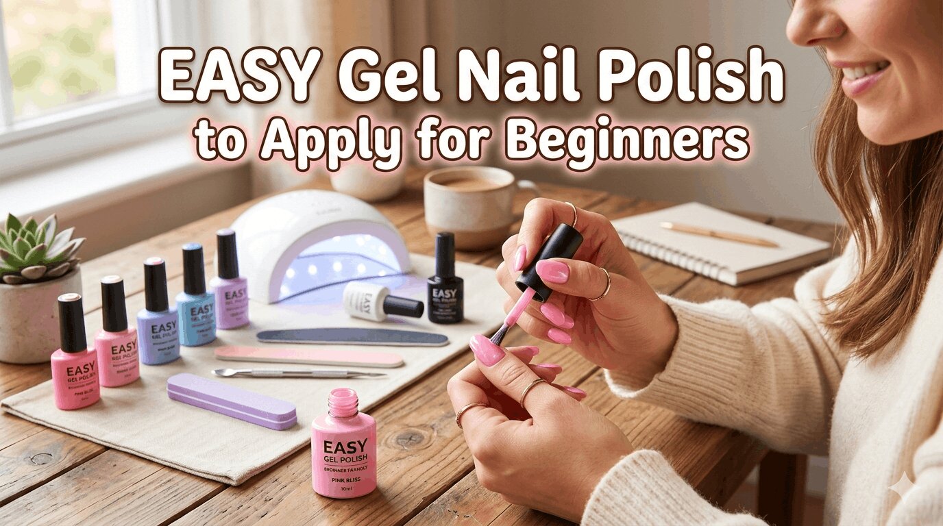 Easy gel nail polish to apply for begineers