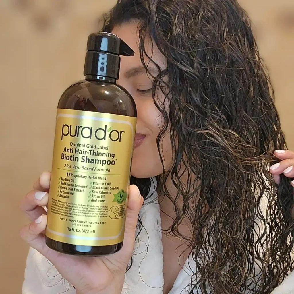 PURA D'OR Original Gold Label Anti-Thinning Shampoo