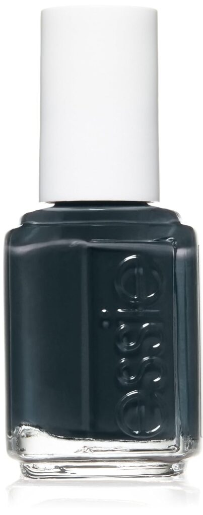 essie dark teal color nail polish