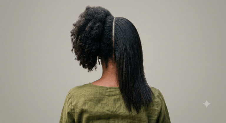 straighten afro hair permanently