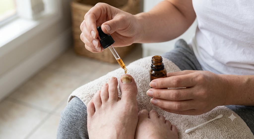 tea tree oil for nail fungus