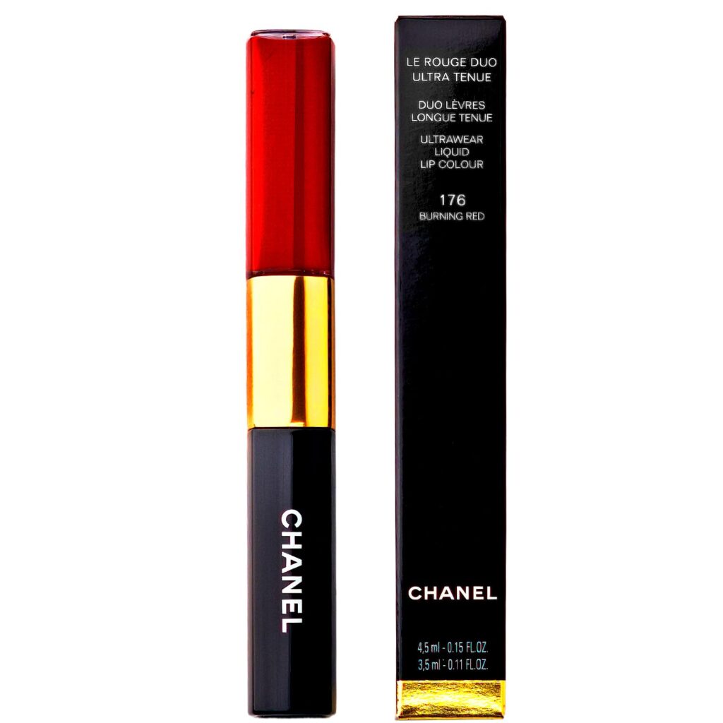 CHANEL LE ROUGE DUO ULTRA TENUE Ultrawear Liquid Lip Colour 176 Burning Red