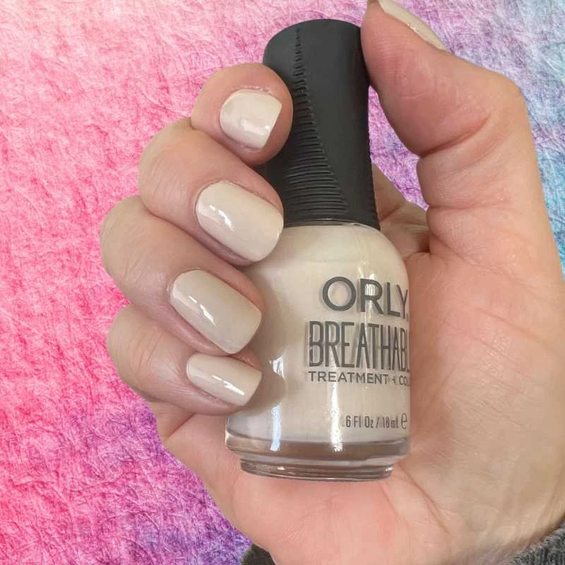 orly milky almond shade swatch
