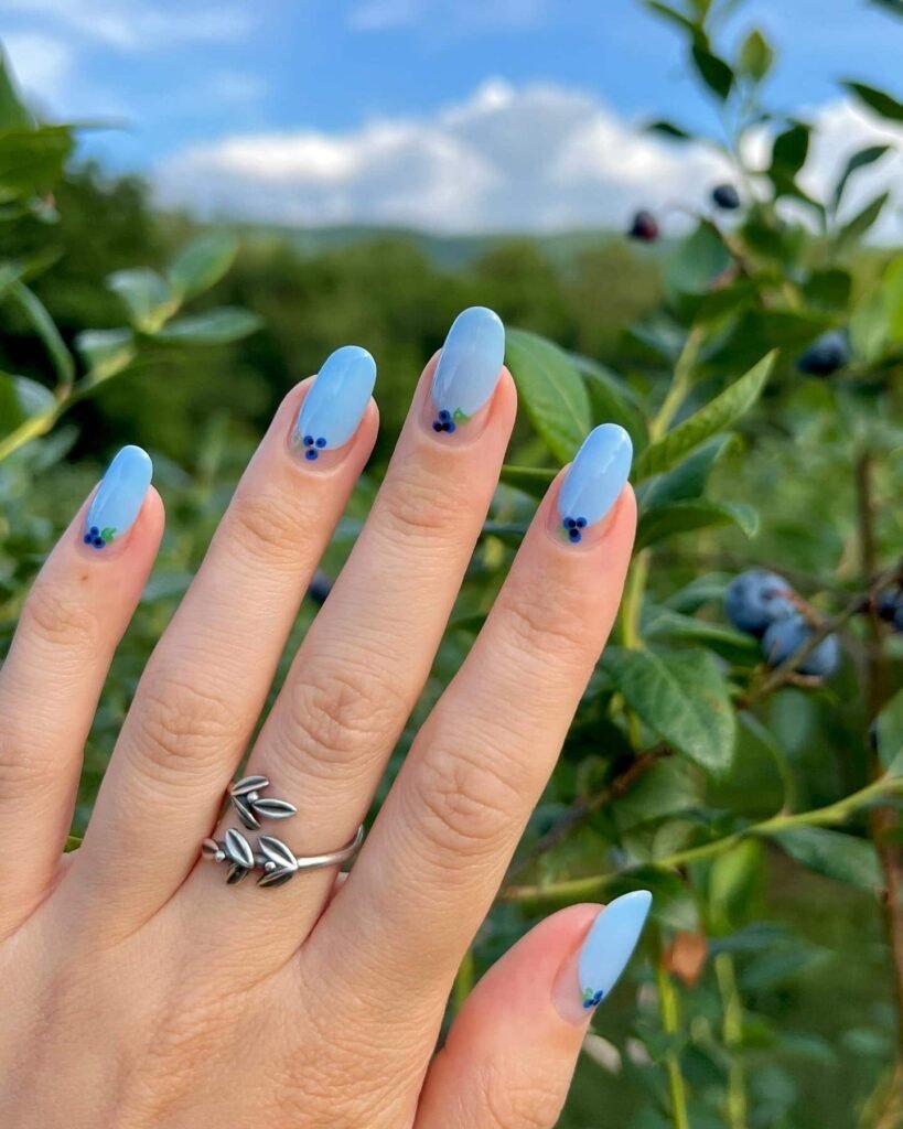 blueberry nails